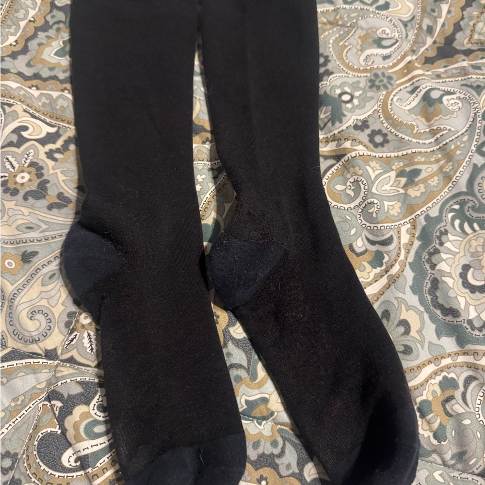 Vim & Vigr Women's Black Compression Socks
